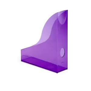 Document folder Durable BASIC Purple Transparent, A4, 73×241×306 mm