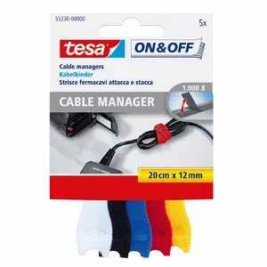 Cable Tie Tesa 55236-00000-01 Black Blue Red White Yellow 5 pc(s)