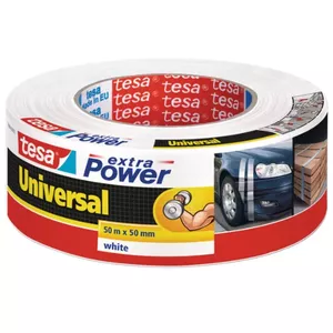 Канцелярский скотч TESA 56389-00002-06 50 м Белый 1 шт