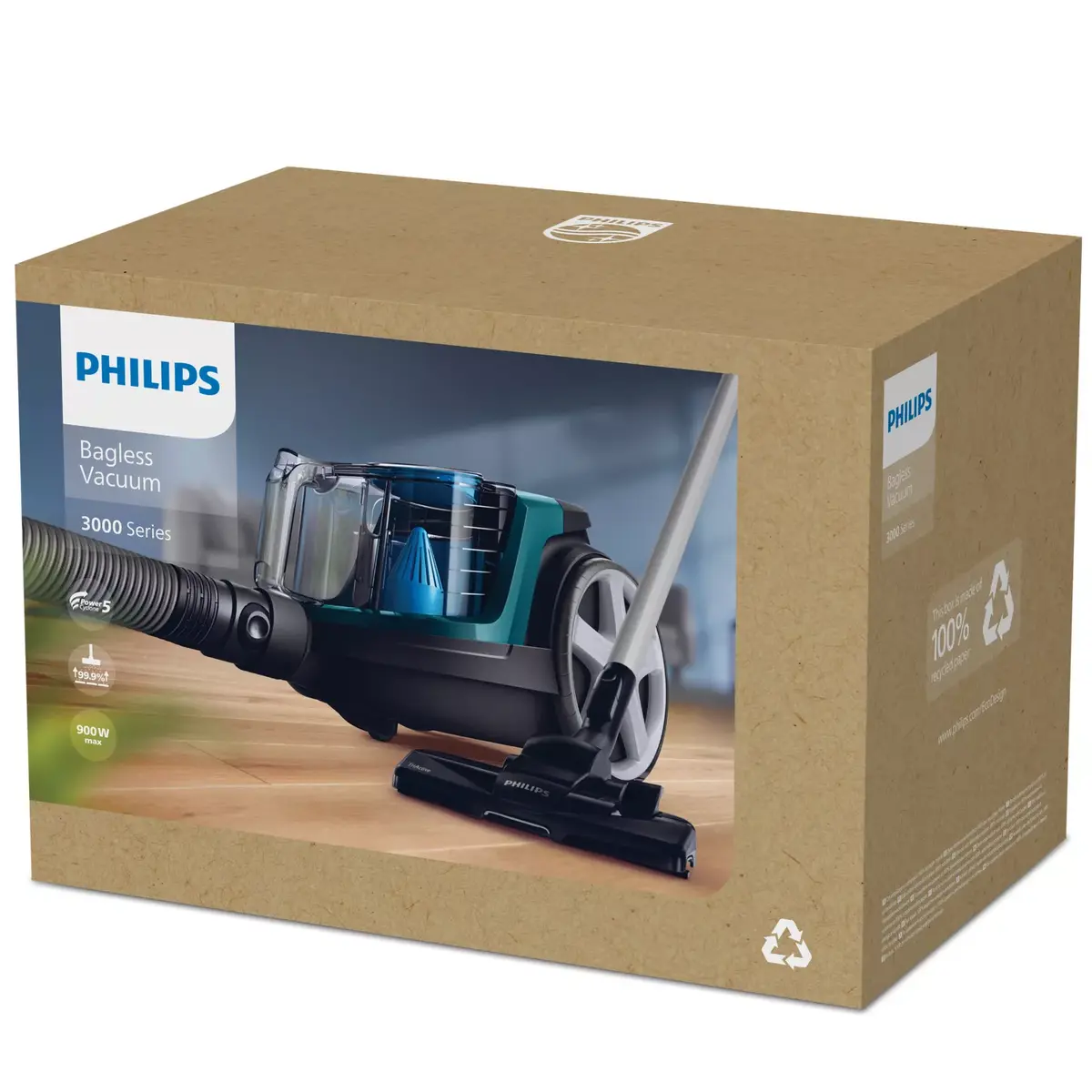 Цилиндрический пылесос Philips 3000 series FC9334/09 Photo 5
