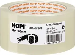 Līmlente Tesa NOPI Universal 66 m × 50 mm caurspīdīga