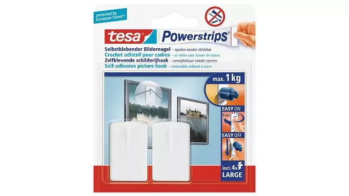 Universal hook TESA Powerstrips Indoor Photo 2