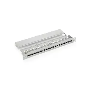 Patch Panel Equip 16-Port Cat.5e Shielded Light Grey