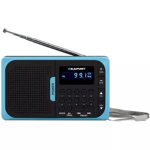 Blaupunkt PR5BL radio Analogais Melns, Zils