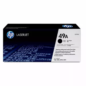 HP Q5949A melnas lāzera tonera kasetne printeriem LaserJet 1160 un 1320, 2500 lappuses