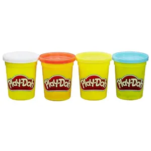 Hasbro Play-Doh B6508ES0 Modeling Compound Set, 4 Classic Colors