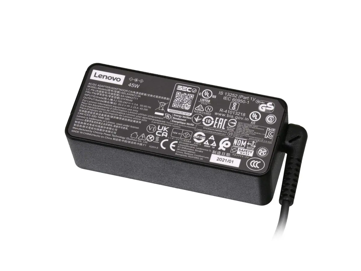 Strāvas adapters Lenovo 65W 20V priekš
