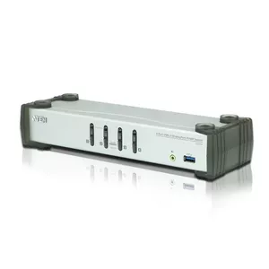 KVM переключатель ATEN 4-Port USB 3.1 Gen 1 DisplayPort 1.1 KVMP