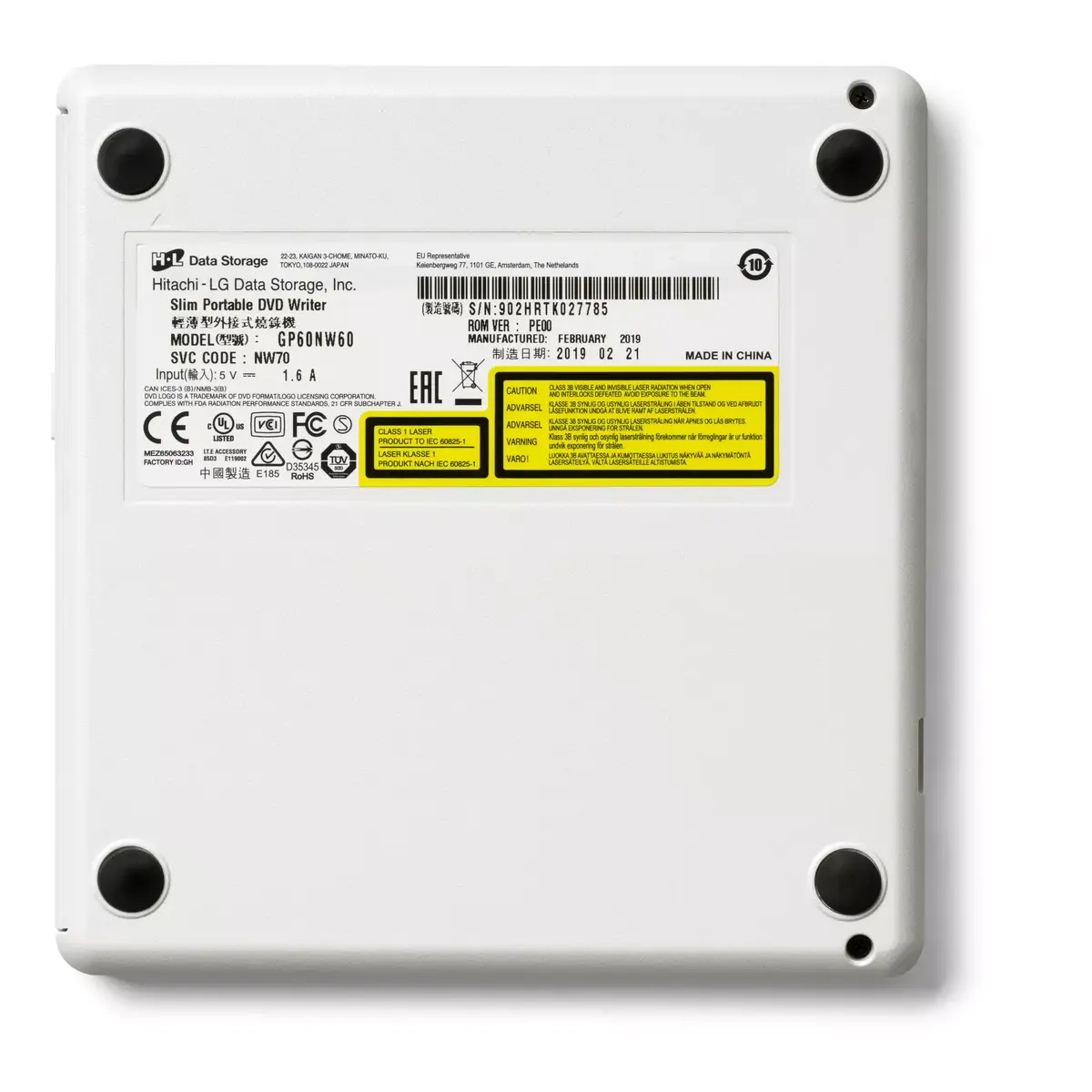 HITACHI GP60NW60.AUAE12W портативный DVD±RW привод Photo 5