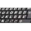 Клавиатура Logickeyboard XLPrint Office USB QWERTZ German Photo 3