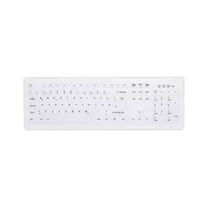 Клавиатура Active Key AK-C8100 Медицинская RF Беспроводная QWERTZ Немецкая Белая