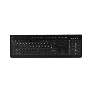 Клавиатура Active Key AK-C8100 Медицинская RF Беспроводная QWERTZ Немецкая Черная