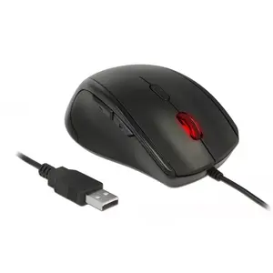 Мышь DeLOCK 12548 Office Левосторонняя USB Type-A Оптическая 2400 DPI
