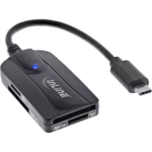 Card Reader InLine 66772C USB 3.1 USB-C for SD microSD