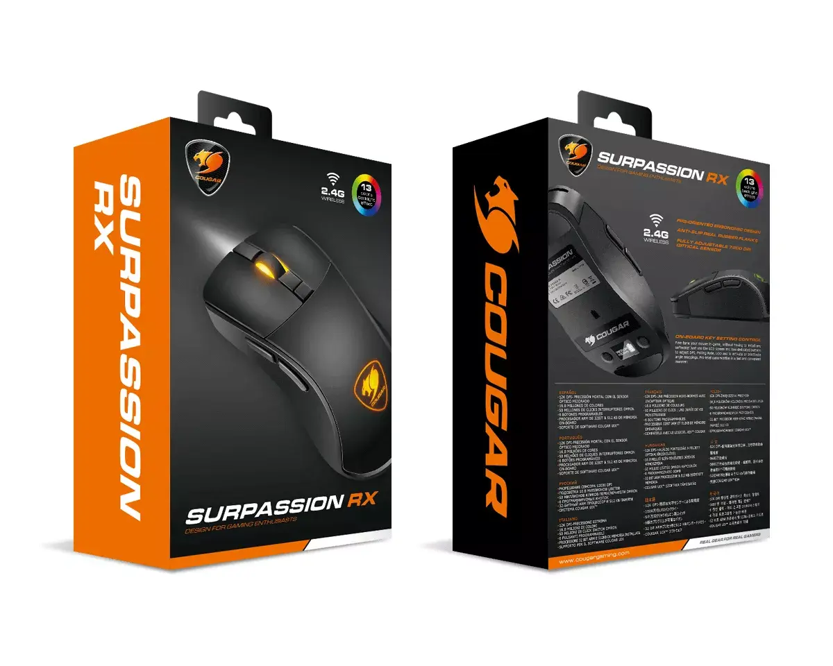 Игровая мышь Cougar Surpassion RX Photo 11