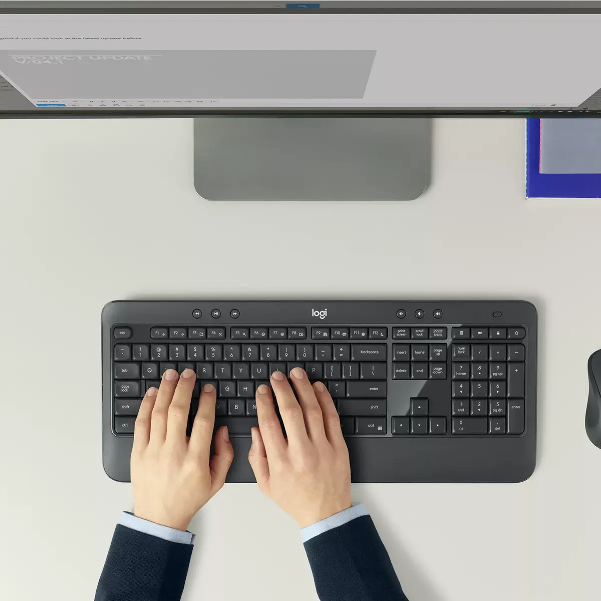 Беспроводной комплект клавиатуры и мыши Logitech MK540 ADVANCED Photo 10