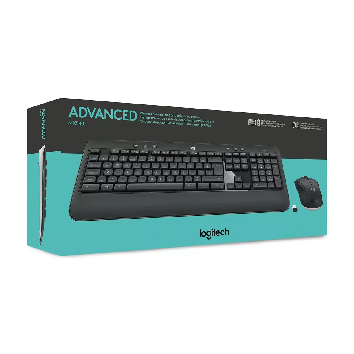 Беспроводной комплект клавиатуры и мыши Logitech MK540 ADVANCED Photo 17