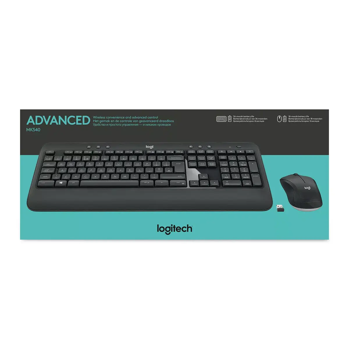 Беспроводной комплект клавиатуры и мыши Logitech MK540 ADVANCED Photo 18