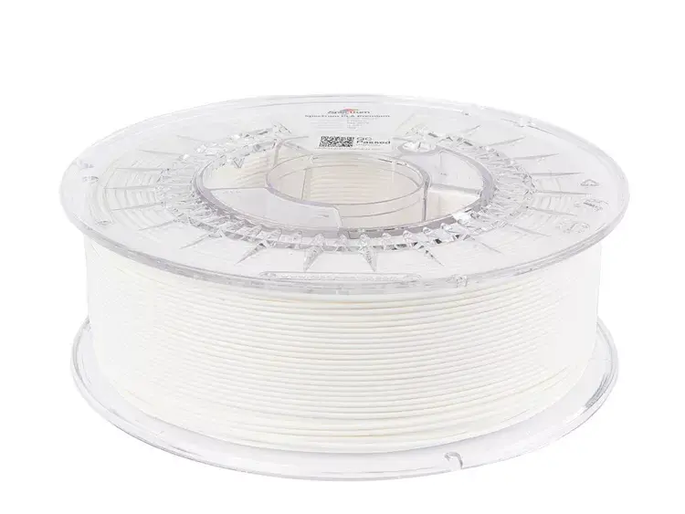 Spectrum PLA Premium White 1 kg filament Photo 2