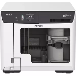 Epson Discproducer PP-50II disku pavairošanas ierīce 50 diski USB 2.0 Melns, Balts