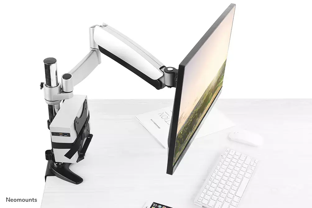 Monitoru statīvā montējams CPU turētājs Neomounts NM-TC100BLACK Photo 11