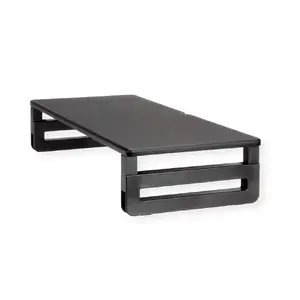 Laptop stand VALUE 17.99.1340, wood, black, dimensions 600×115×250 mm, load capacity up to 20 kg