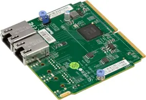 Сетевая карта Supermicro AOC-MGP-I2M внутренняя Ethernet PCI Express проводная, зелёная