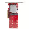 Dual M.2 PCIe SSD Adapter Card StarTech PEX8M2E2 Photo 5