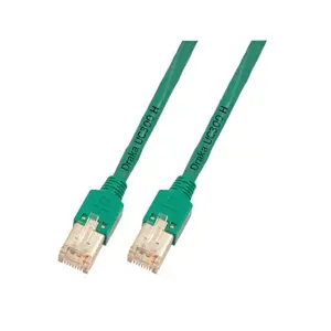 Networking Cable EFB Elektronik Cat.5e F/UTP K8073.1 Green 1m