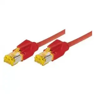 Networking cable Tecline 3m Cat.6A Red