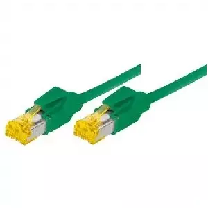 Tecline 2m Cat.6A сетевой кабель Зеленый Cat6a S/FTP (S-STP)