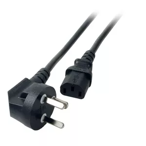 Jaudas kabelis EFB Elektronik EK539.1,8 melns 1.8 m