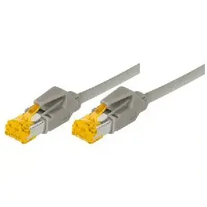 Сетевой кабель Tecline 1.5m Cat6a S/FTP Серый