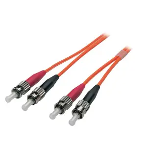 Fibre optic cable EFB Elektronik O6013.3 3 m ST Orange