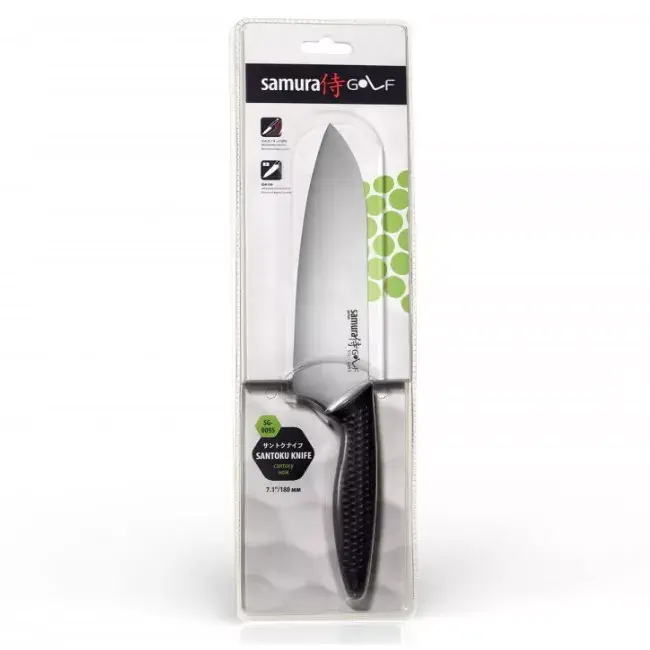 Samura Golf Santoku Kitchen Knife 180mm Photo 7