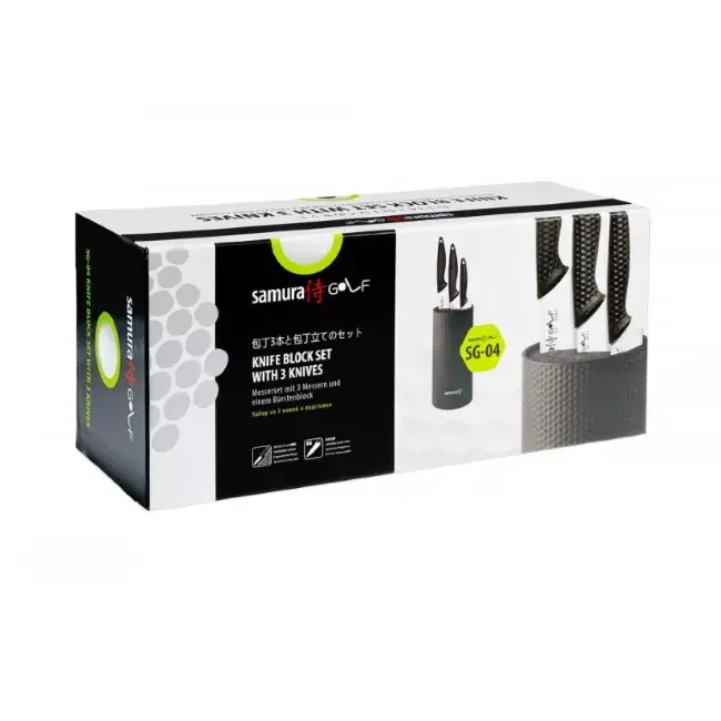 Samura Golf SG-04 Nažu komplekts ar statīvu 3 gab. Photo 5