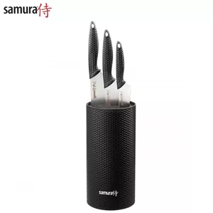 Samura Golf SG-04 Knife block set of 3 pcs with Paring 98mm Utility 158mm Chefs 221mm AUS-8 Japanese steel 58 HRC
