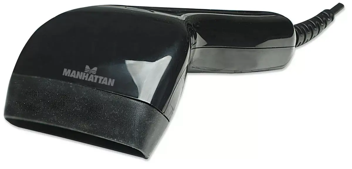 Handheld Barcode Scanner Manhattan Contact CCD Photo 3