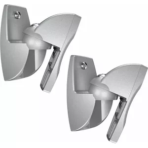 Speaker wall mount bracket set Vogel's VLB 500 B, swiveling, pre-assembled, max 5 kg, silver (2 brackets)