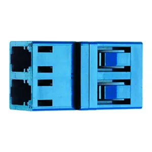 Fibre optic adapter LC Telegärtner J08071A0002 Blue