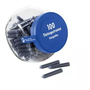 Заправка для ручки Pelikan 156372 Синяя 100 шт