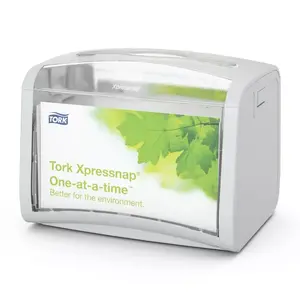 Держатель для салфеток Tork 272613, пластик Xpressnap, серый, 201×150×155 мм