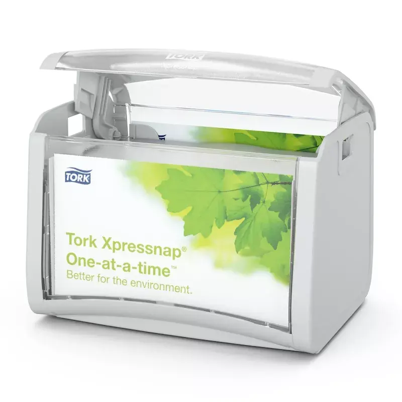 Держатель для салфеток Tork 272613, пластик, серый Photo 4