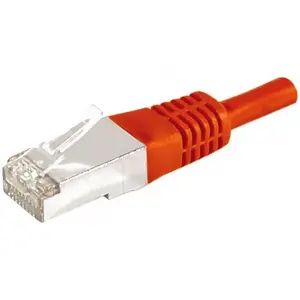 Networking Cable ExertisConnect EXC 859533 Red 1m Cat6a F/UTP