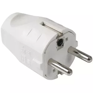Electrical power plug Type F Bachmann 910.200 White