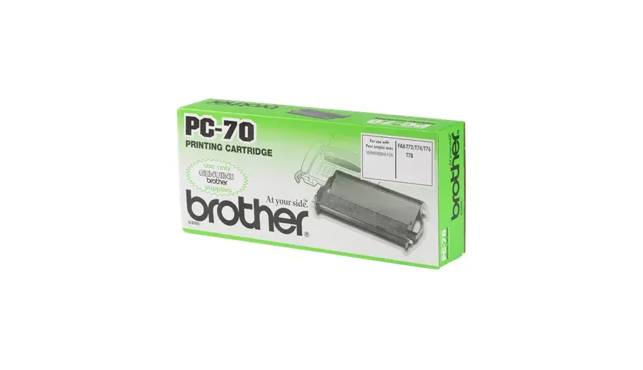 Картридж Brother PC70 для факса — черный, 140 стр. Photo 3