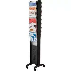 Magazine rack PaperFlow K502761 Black