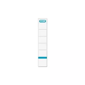 Folder labels Elba for 5.0 cm spine width, white, model 100421033