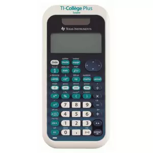 Texas Instruments TI College Plus calculator Pocket Scientific Black, Blue, White