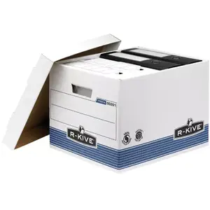 File Storage Box Fellowes 0026101 Blue White
